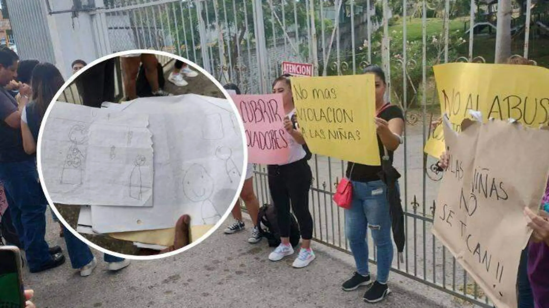 Con dibujos una niña de 4 años reveló que fue víctima de agresión sexual, padres piden justicia